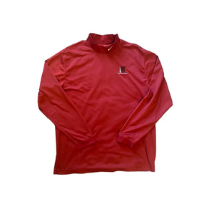 Nike Golf Dri-Fit Red Long Sleeve Mens‎ Size XL